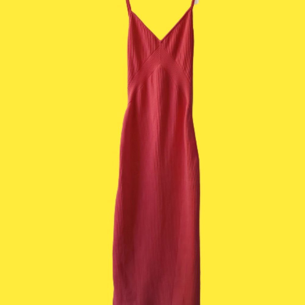 rag & bone Asher backless knitted midi Women's dress Size: XS - Picture 4 of 5